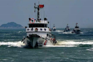 Search and rescue light for marine surveilllance ship