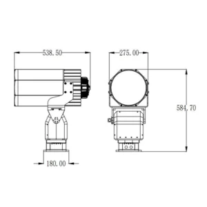 Camera LED marine searchlights